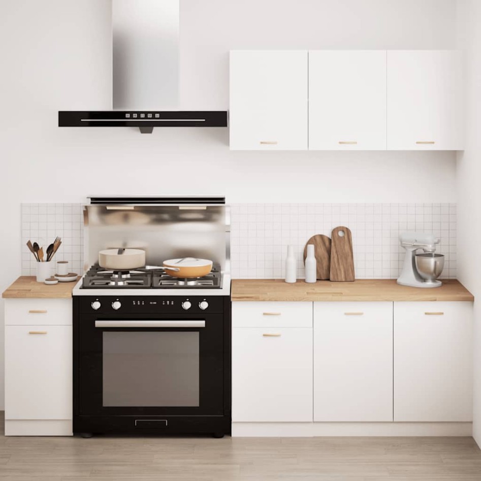 Encimera de cocina rectangular madera maciza