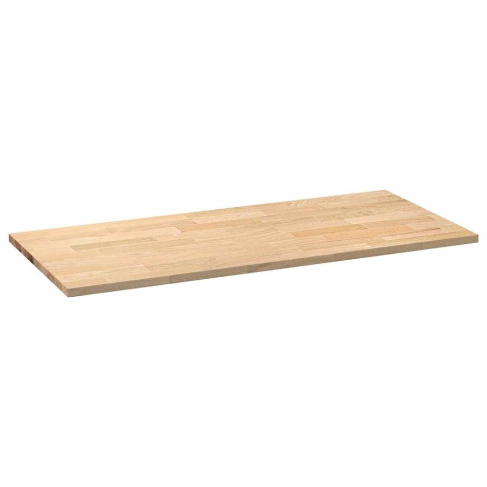 Encimera de cocina rectangular madera maciza