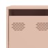 Aparador de acero laminado en frío rosa 135x39x73,5