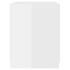 Armario de lavadora blanco brillante 71x71,5x91,5