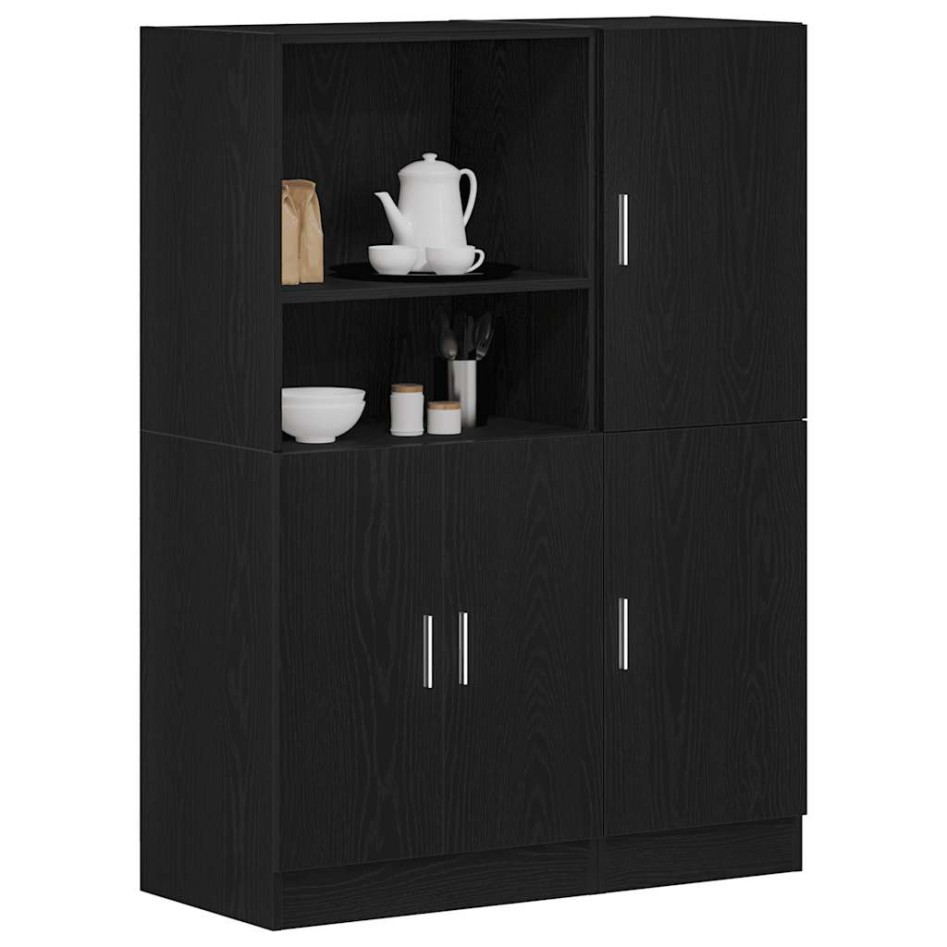 Mueble de cocina 2 piezas madera contrachapada