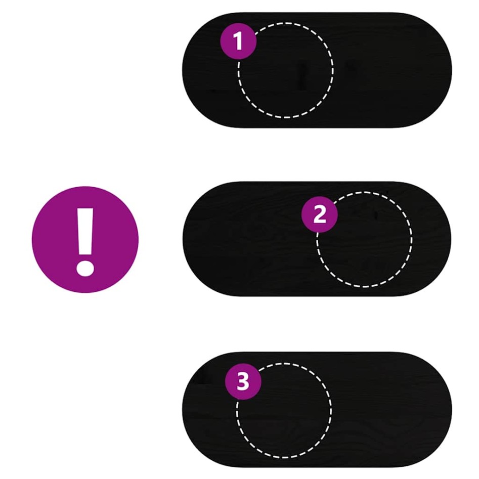 Tablero de mesa ovalado madera maciza de roble 140x60x2