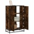 Aparador alto madera de ingeniería y metal 68x35x106,5