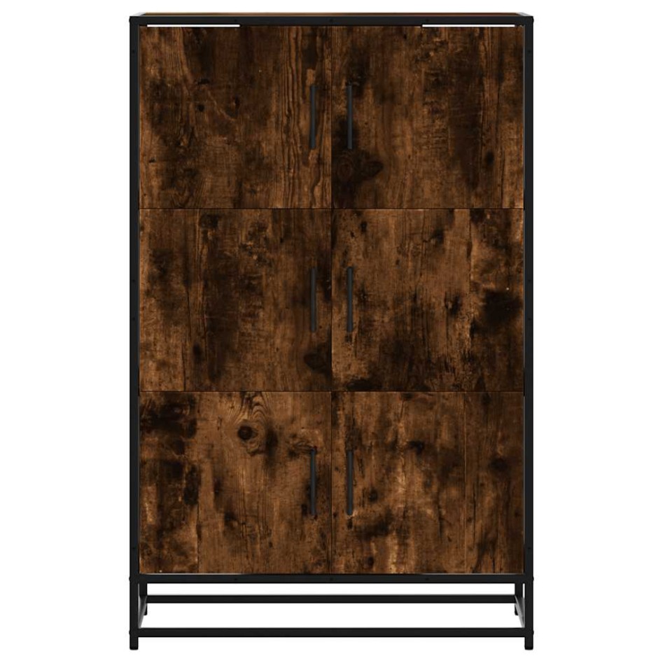 Aparador alto madera de ingeniería y metal 68x35x106,5