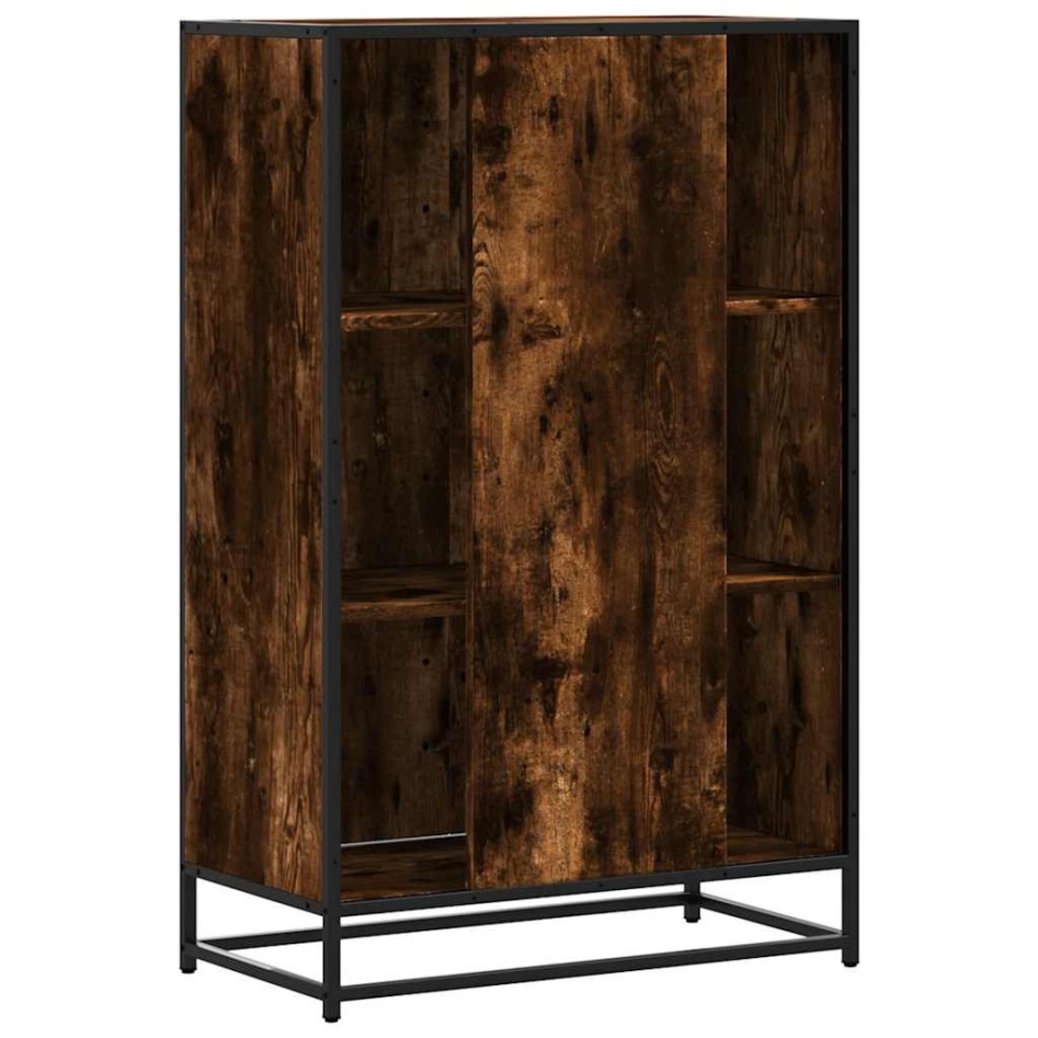 Aparador alto madera de ingeniería y metal 68x35x106,5