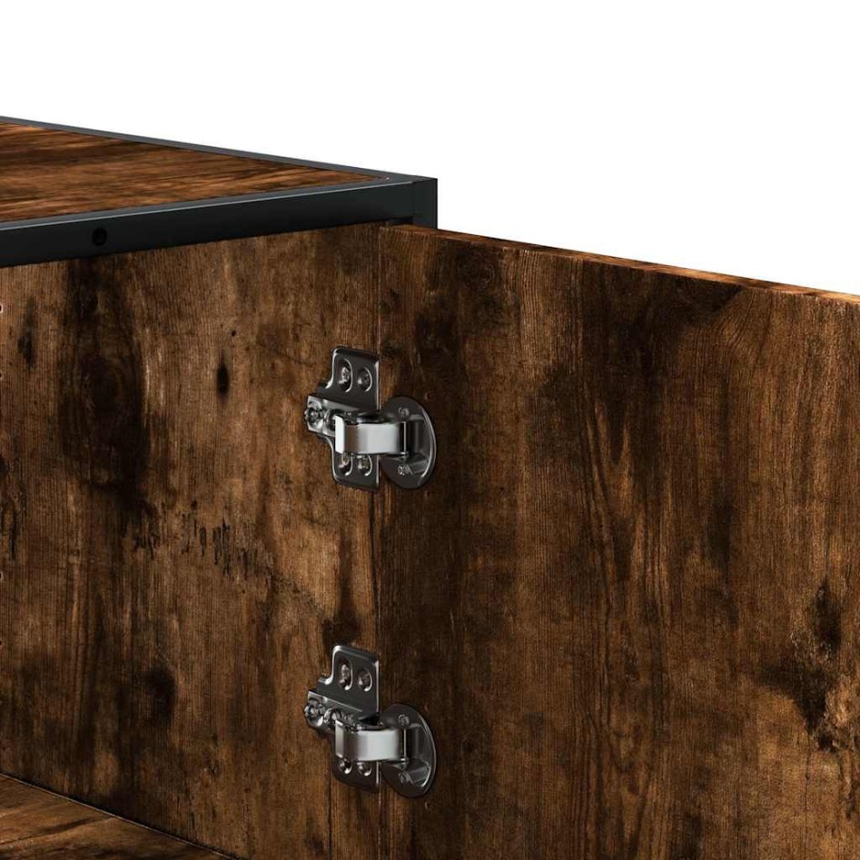 Aparador alto madera de ingeniería y metal 68x35x106,5