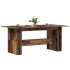 Mesa de comedor de aglomerado madera envejecida 180x90x76