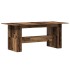 Mesa de comedor de aglomerado madera envejecida 180x90x76