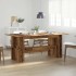 Mesa de comedor de aglomerado madera envejecida 180x90x76