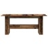 Mesa de comedor de aglomerado madera envejecida 180x90x76