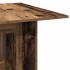 Mesa de comedor de aglomerado madera envejecida 180x90x76