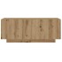Mueble de TV luces LED madera roble artisan 200x35x40