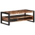 Mesa de centro multicolor 90x50x36 cm madera maciza