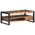 Mesa de centro multicolor 90x50x36 cm madera maciza
