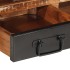 Mesa de centro multicolor 90x50x36 cm madera maciza