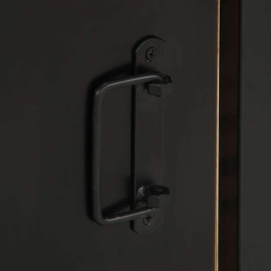 Mesitas de noche 2 piezas madera maciza rugosa