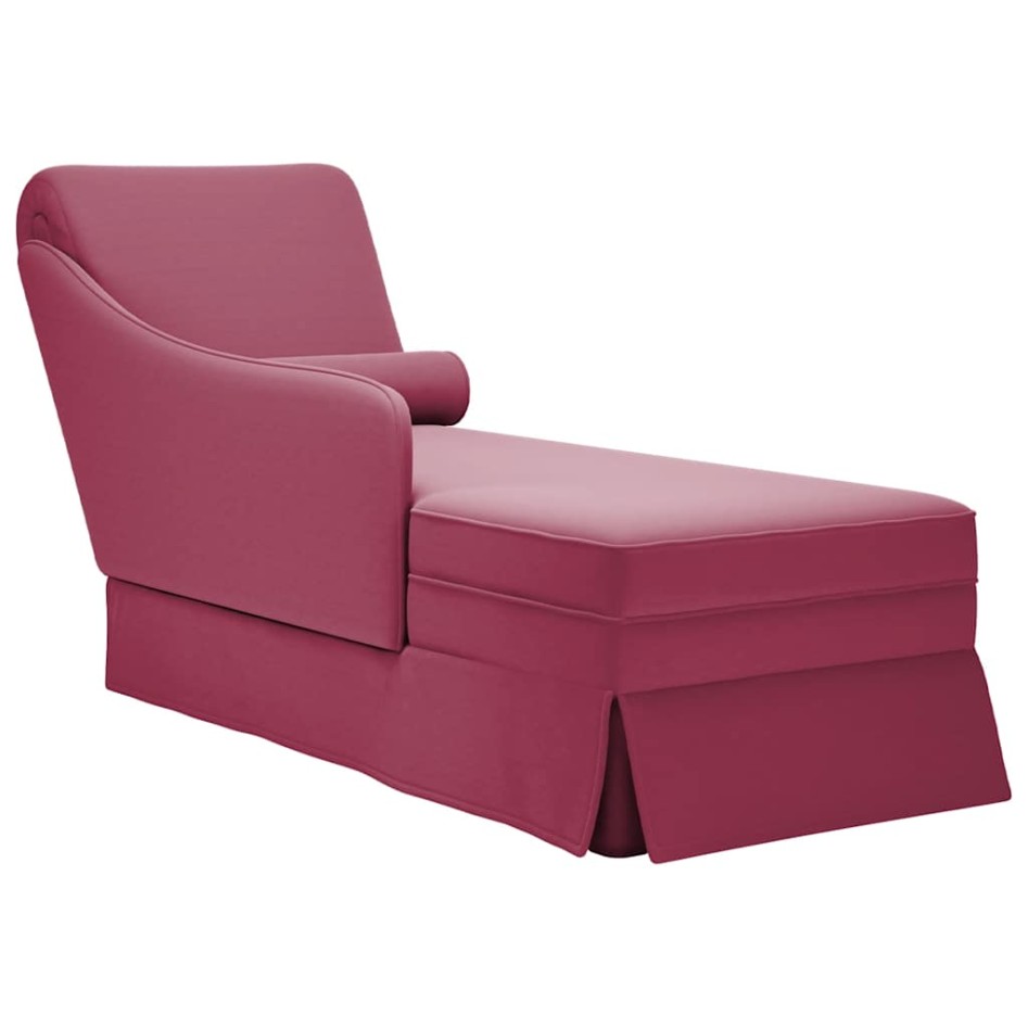 Chaise longue respaldo reposabrazos derecho
