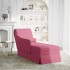 Chaise longue respaldo reposabrazos derecho