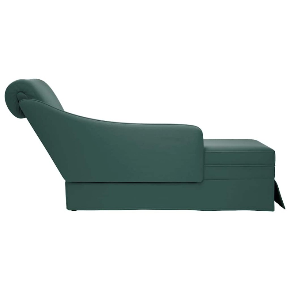 Chaise longue respaldo reposabrazos derecho