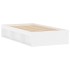 Estructura de cama blanca 90x200