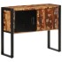 Mueble consola madera maciza reciclada multicolor 90x35x75