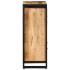 Aparador de madera maciza de mango rugosa 55x35x70