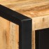 Aparador de madera maciza de mango rugosa 55x35x70