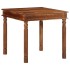 Mesa de comedor madera maciza de acacia 80x80x77