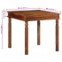 Mesa de comedor madera maciza de acacia 80x80x77