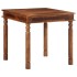 Mesa de comedor madera maciza de acacia 80x80x77