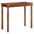 Mesa alta de madera maciza de acacia 120x60x107