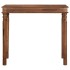 Mesa alta de madera maciza de acacia 120x60x107