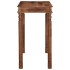 Mesa alta de madera maciza de acacia 120x60x107