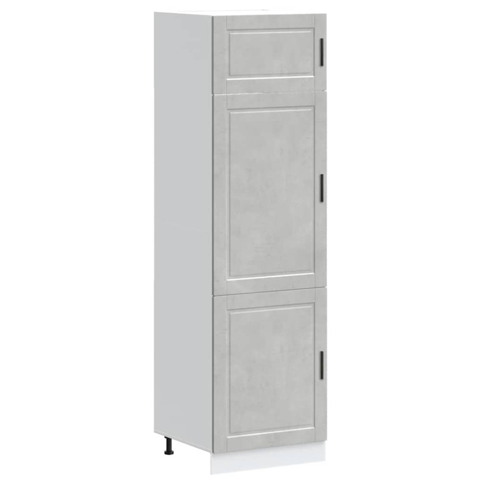 Mueble de cocina Porto de madera contrachapada gris