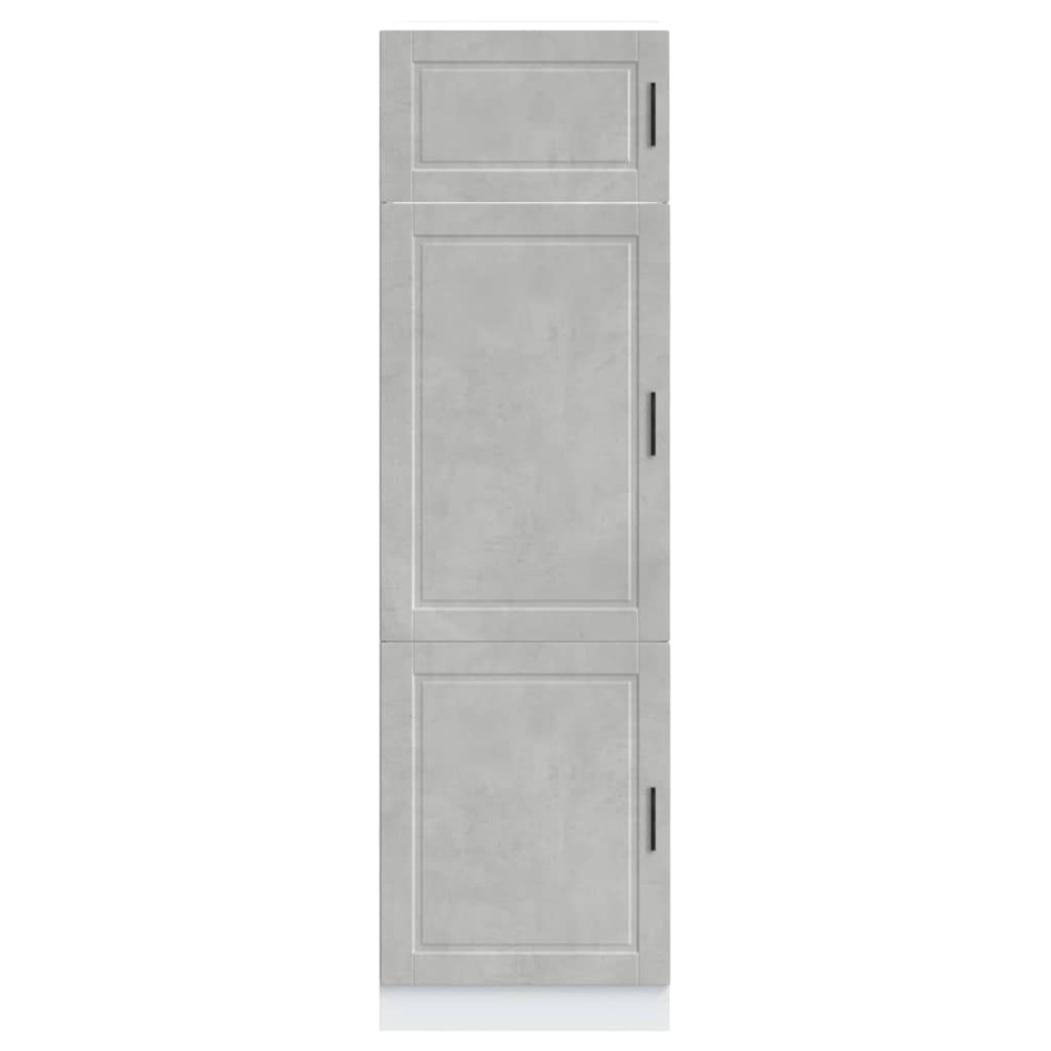 Mueble de cocina Porto de madera contrachapada gris