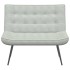 Banco de terciopelo gris claro 110x74x84