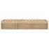 Estructura de cama roble Sonoma 75x190
