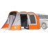 Tienda de campaña para coche impermeable gris y