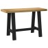 Escritorio NOAIN patas en A madera maciza pino 120x50x75