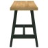 Escritorio NOAIN patas en A madera maciza pino 120x50x75