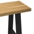 Escritorio NOAIN patas en A madera maciza pino 120x50x75
