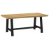 Mesa comedor NOAIN patas forma A madera maciza pino