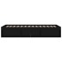 Estructura de cama negra 100x200