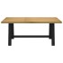 Mesa comedor NOAIN patas forma A madera maciza pino