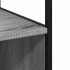 Armario de baño madera contrachapada gris sonoma 35x37,5x166