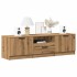 Mueble de TV madera de ingeniería roble artisan 140x35x40