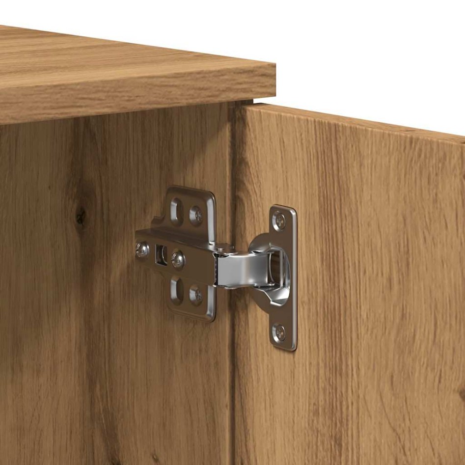 Mueble de TV madera de ingeniería roble artisan 140x35x40