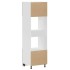 Armarios para horno 2 uds Lucca gris hormigón madera