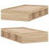 Estructura de cama roble Sonoma 90x200