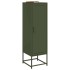 Aparador de acero verde oliva 36x39x123